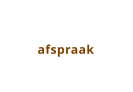 afspraak